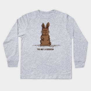 The Dark Chocolate Knight Kids Long Sleeve T-Shirt